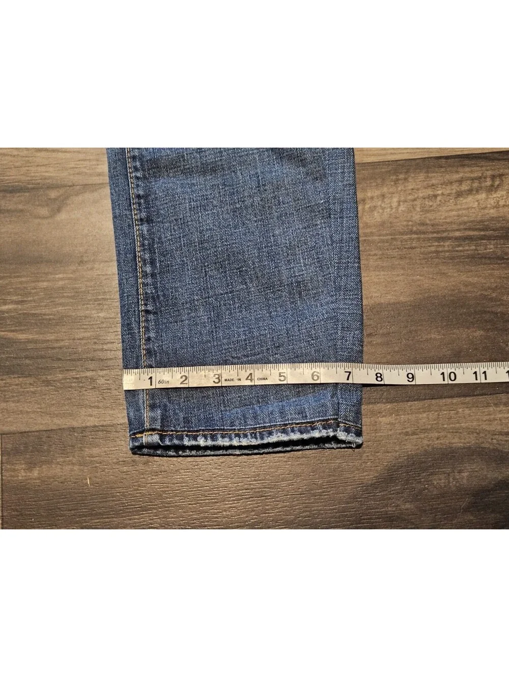 TRUE RELIGION Men’s Y2K VINTAGE BLAKE FLAP Denim Straight Button Fly sz 34x30